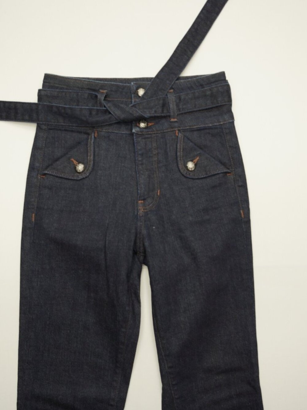 Veronica Beard Jean Giselle Skinny Flare Jeans Size 26 - Picture 6 of 14